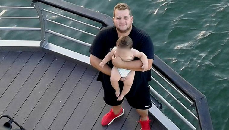 Omar Poblete está acusado por el femicidio de Abril Morena Bissotto. Foto: Facebook Omar Poblete