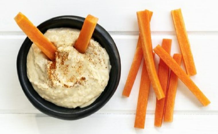 Hummus de zanahoria Una receta simple y deliciosa para hacer en pocos pasos. Foto: Shutterstock
