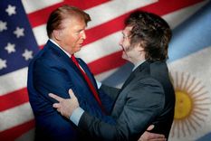 El presidente argentino ha declarado su respecto por el mandatario estadounidense en más de una oportunidad Foto: X/Javier Milei