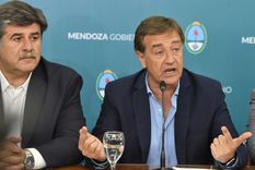 Rodolfo Suarez envió el proyecto a la Legislatura. Foto: ALF PONCE/MDZ