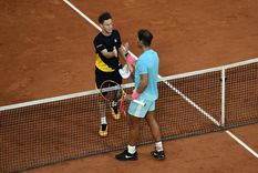 El último antecedente entre ambos fue en las semifinales de Roland Garros 2020 Foto: EFE