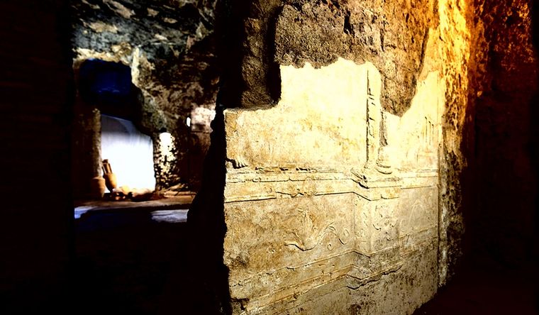 El hallazgo arqueológico se remonta al Imperio romano. Foto: Efe. El hallazgo arqueológico se remonta al Imperio romano. Foto: Efe.