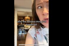 Una mujer de Estados Unidos compartió una situación muy extraña que vivió Foto: captura de video