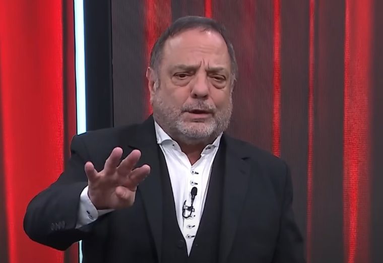 Baby Etchecopar interpeló a una panelista de canal América. Foto: captura de video A24.