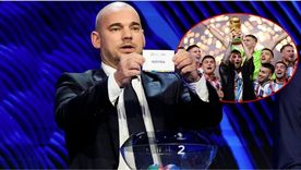Consultado por las seleccione que más chances tienen de consagrarse en el Mundial 2026, Sneijder sembró dudas sobre el rendimiento de la Selección argentina. Foto: Clarosports y Fotobaires Consultado por las seleccione que más chances tienen de consagrarse en el Mundial 2026, Sneijder sembró dudas sobre el rendimiento de la Selección argentina. Foto: Clarosports y Fotobaires