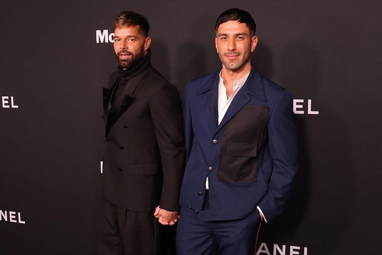 Ricky Martin y el artista sirio Jwan Yosef se casaron en 2017. Se conocieron gracias al arte. Foto: Instagram