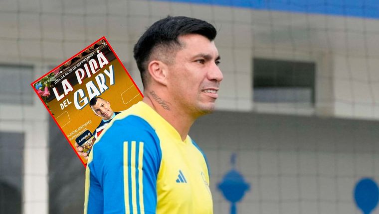 Gary Medel publicó una inoportuna historia en su cuenta de Instagram tras la derrota de Boca. Foto: Boca Juniors y captura @gary_medel17