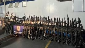 El arsenal del Comando Vermelho incautado en el último operativo El arsenal del Comando Vermelho incautado en el último operativo