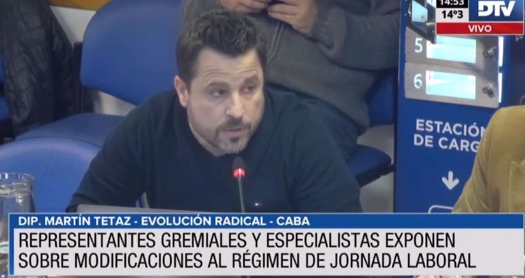 Foto: Captura de video - Diputados