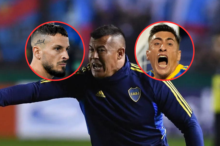 Almirón ya eligió al 9 de Boca para jugar ante Colo Colo: ¿Benedetto o Merentiel?