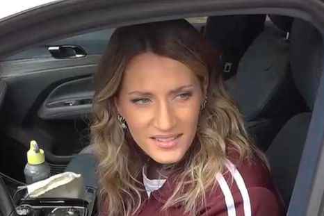 Mica fue tajante a la hora de dar su opinión. Foto: captura de video/ América TV. Mica fue tajante a la hora de dar su opinión. Foto: captura de video/ América TV.