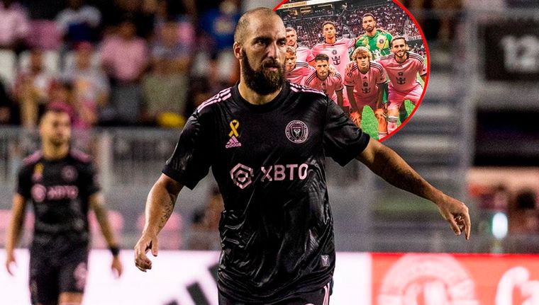 El Pipita Higuaín dejó de ser el máximo goleador en la historia del Inter Miami. Foto: Inter Miami