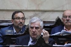 Gutierrez El diputado Gutiérrez contó que había acordado determinados puntos que no figuran en el dictamen. Crédito: X Foto: X