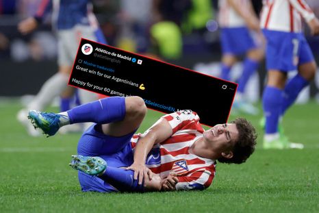 Los dichos de Julián Álvarez parecen haber tenido impacto en el Atlético de Madrid. Los dichos de Julián Álvarez parecen haber tenido impacto en el Atlético de Madrid.