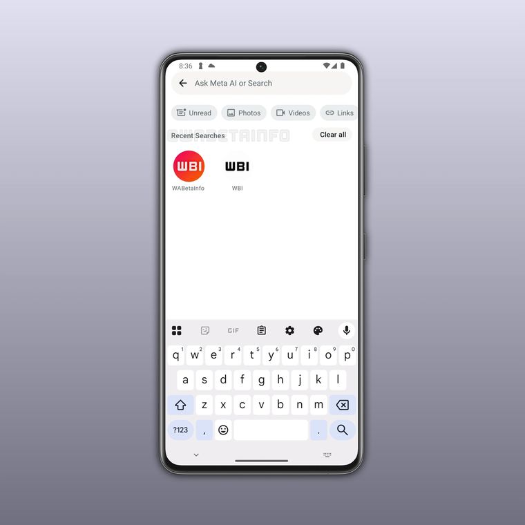 El historial de búsquedas recientes se guarda de forma local en el dispositivo del usuario para mayor privacidad. El historial de búsquedas recientes se guarda de forma local en el dispositivo del usuario para mayor privacidad.