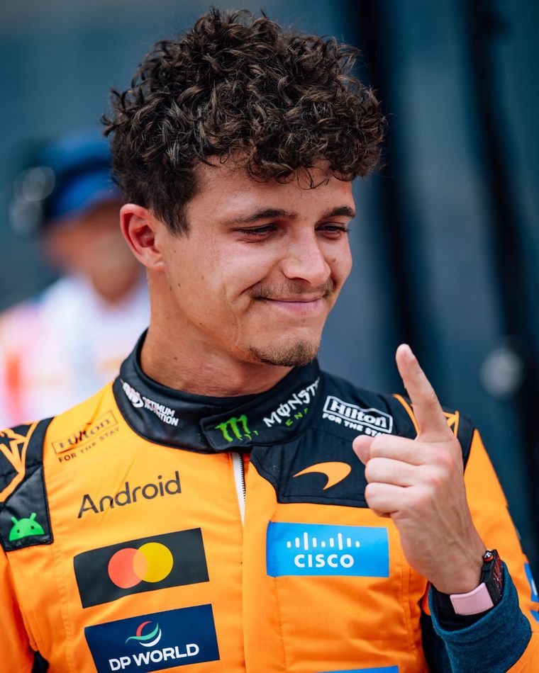 Lando Norris volvió a triunfar en la Fórmula 1: ganó la Sprint en Miami.