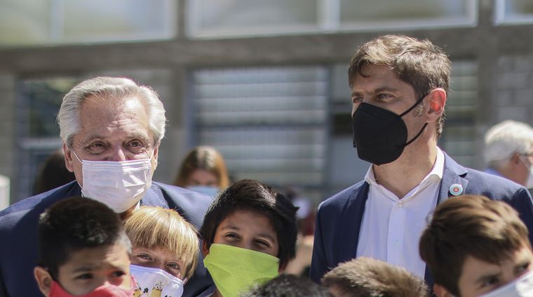 Kicillof apuesta fuerte por la campaña de vacunación Foto: Télam