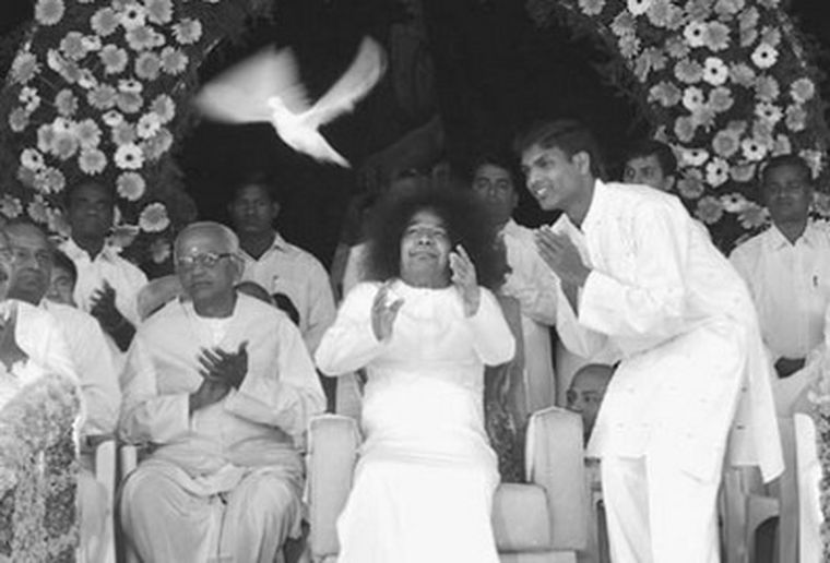 Baba en su cumpleaños número 80.