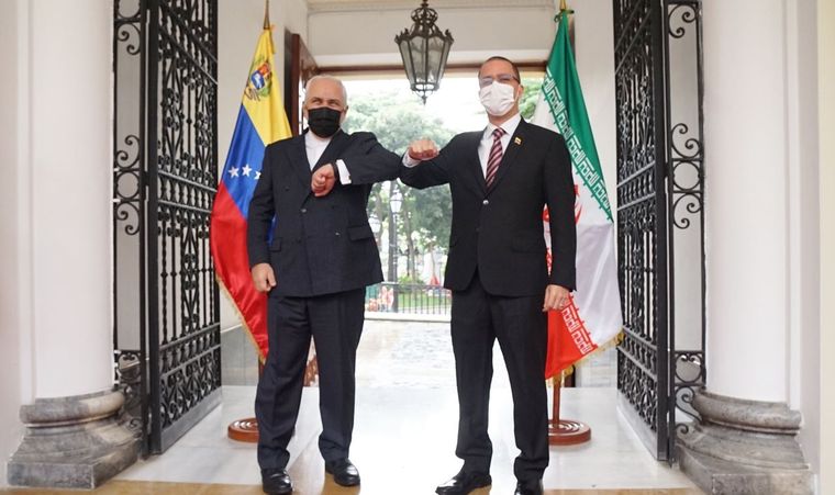 Arreaza y Zarif.