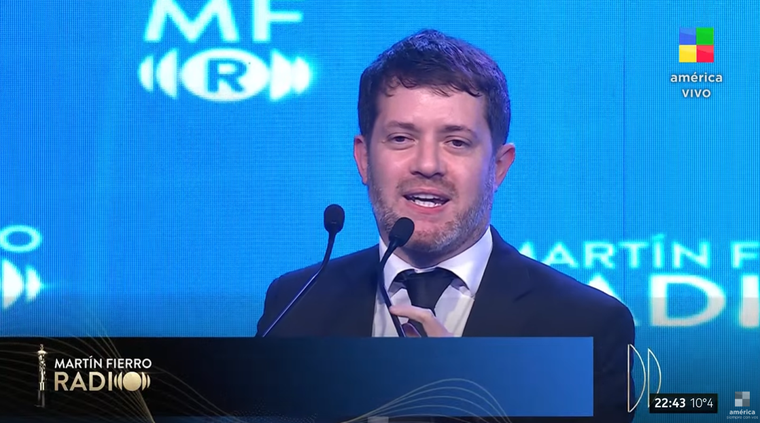 Ignacio Ortelli. Créditos: Captura / AMÉRICA Ignacio Ortelli. Créditos: Captura / AMÉRICA