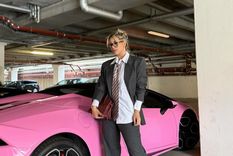 Wanda Nara llamó la atención con su look en la audiencia.