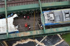 Los heridos fueron trasladados a los hospitales cercanos Foto: EFE