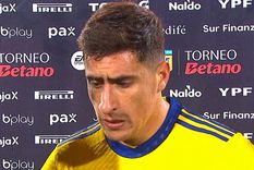 El uruguayo Miguel Merentiel fue figura en Boca. Foto: Captura