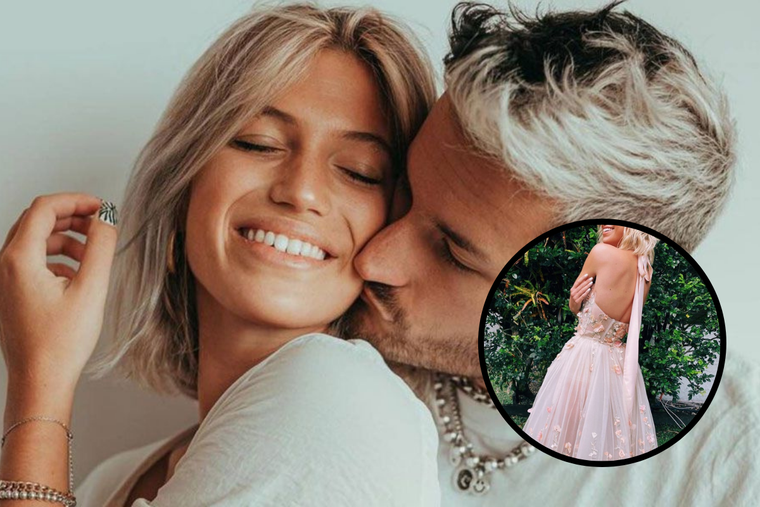 EL VESTIDO DE STEFI ROITMAN LA ACTRIZ ESTÁ A HORAS DE CASARSE CON RICKY MONTANER