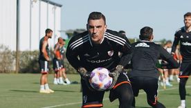 Franco Armani no recibió el alta. Franco Armani no recibió el alta.