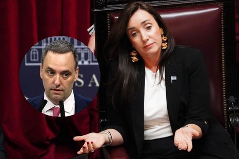 Victoria Villarruel cruzó a Manuel Adorni tras su salida Victoria Villarruel cruzó a Manuel Adorni tras su salida