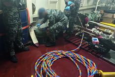 La carga decomisada está valuada en unos 200 millones de dólares Foto: Gentileza