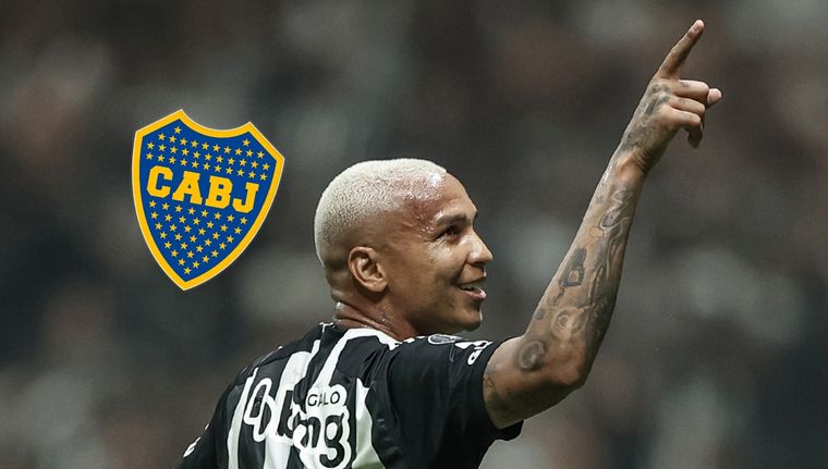 Deyverson es confeso hincha de Boca. Foto: @Atletico y Paladar Negro