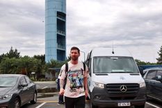 Messi llegó a Argentina y fue a cenar con amigos y familia. Foto: Captura de pantalla.