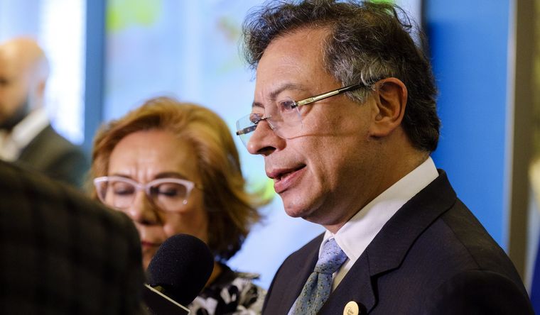 Gustavo Petro, presidente de Colombia, no dudó en confrontar a su par Donald Trump, de Estados Unidos. Foto Efe Gustavo Petro, presidente de Colombia, no dudó en confrontar a su par Donald Trump, de Estados Unidos. Foto Efe