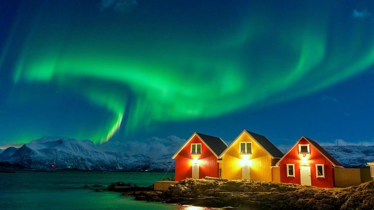El cohete iba a recopilar información sobre la aurora boreal.