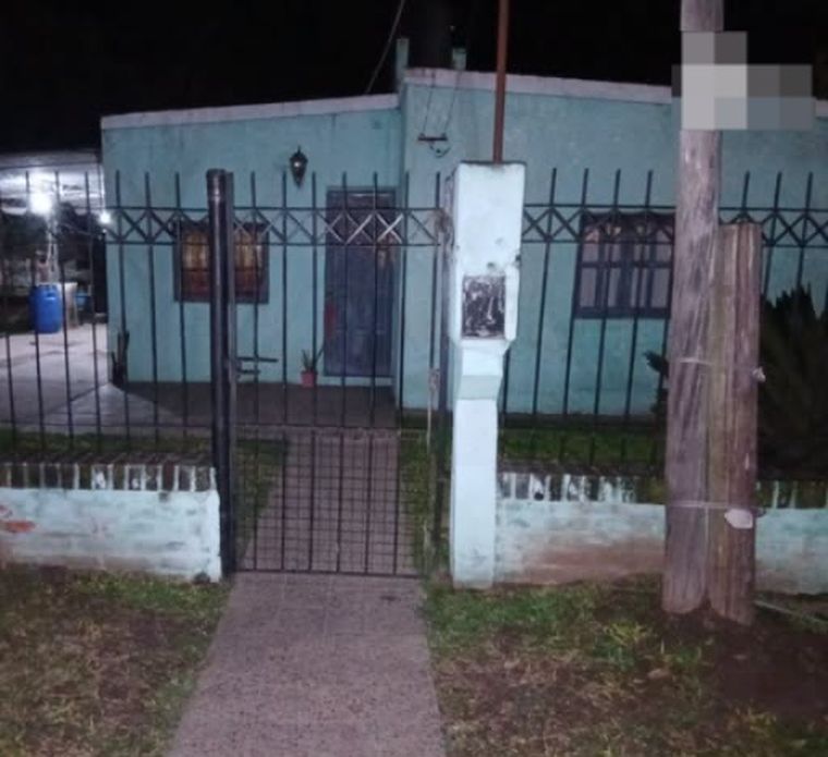 La vivienda de la mujer que habría asesinado a su hija de 28 años en Chaco. La vivienda de la mujer que habría asesinado a su hija de 28 años en Chaco.