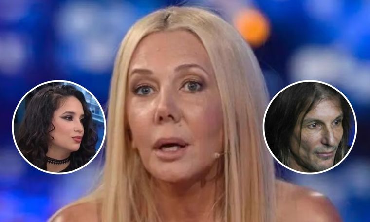 Mariana Nannis destrozó a Melody Luz por el encuentro de Claudio Caniggia con su nieta La mediática salió con los tapones de punta