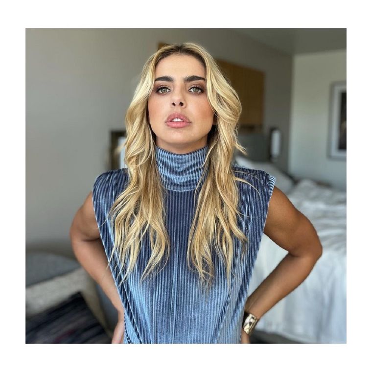 Michelle Renaud blanqueó su romance con Matías Novoa.