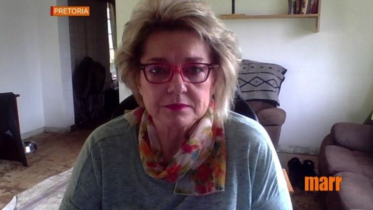 La Dra. Angelique Coetzee habló con la BBC desde Pretoria, capital ejecutiva de Sudáfrica.