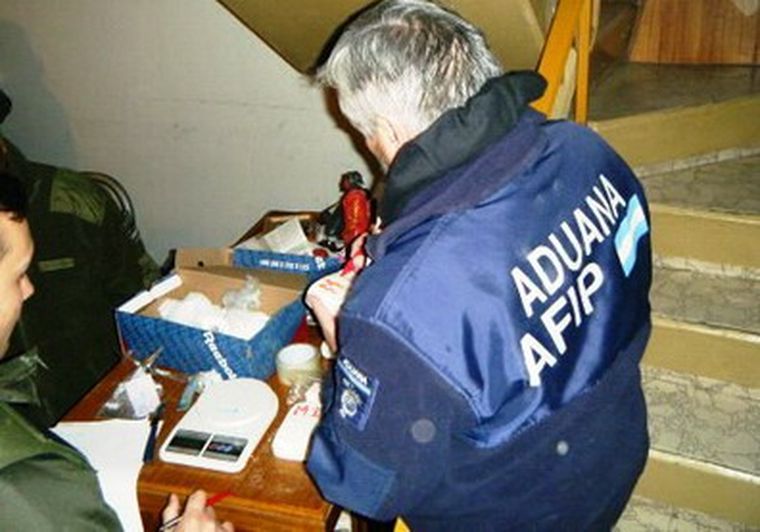 Instante en que se realizó el procedimiento en Guaymallén.