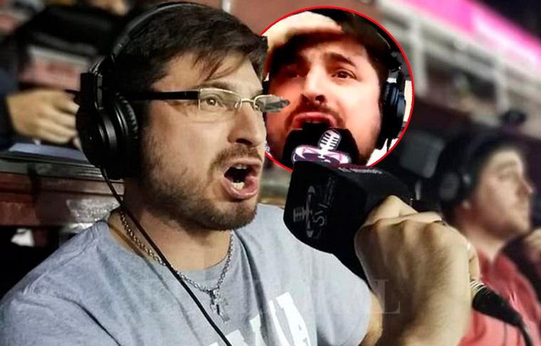 Santarsiero volvió a sufrir en su relato, esta vez con la derrota de River ante Boca.