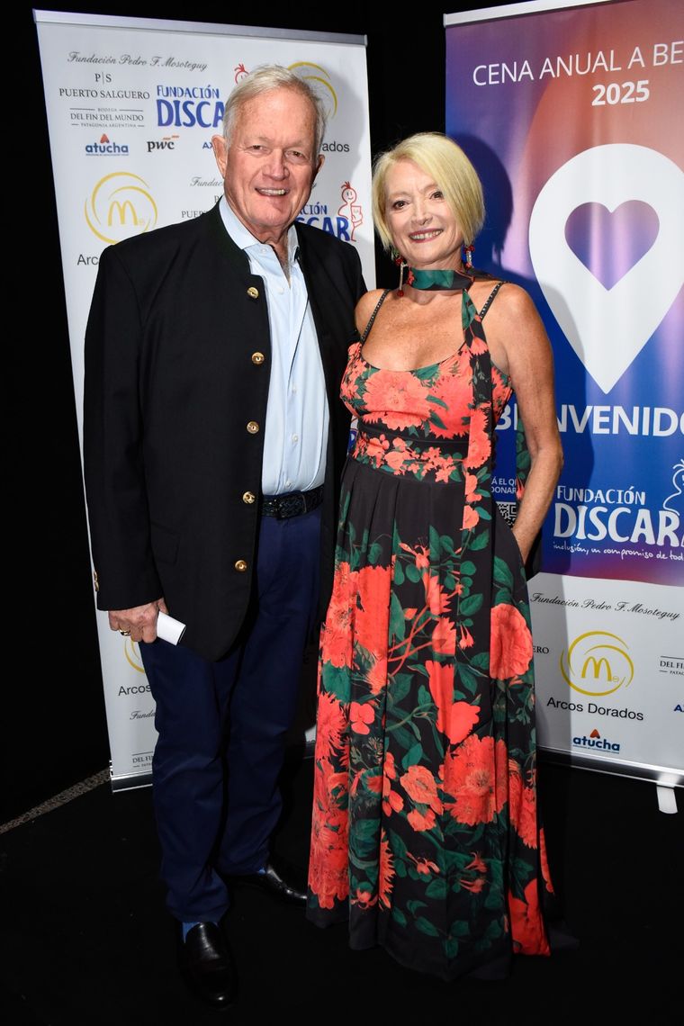 Woods Staton, Executive Chairman de Arcos Dorados, y Victoria Shocrón, Fundadora de Discar Woods Staton, Executive Chairman de Arcos Dorados, y Victoria Shocrón, Fundadora de Discar