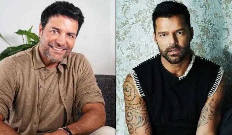 Situación inesperada entre Chayanne y Ricky Martin.