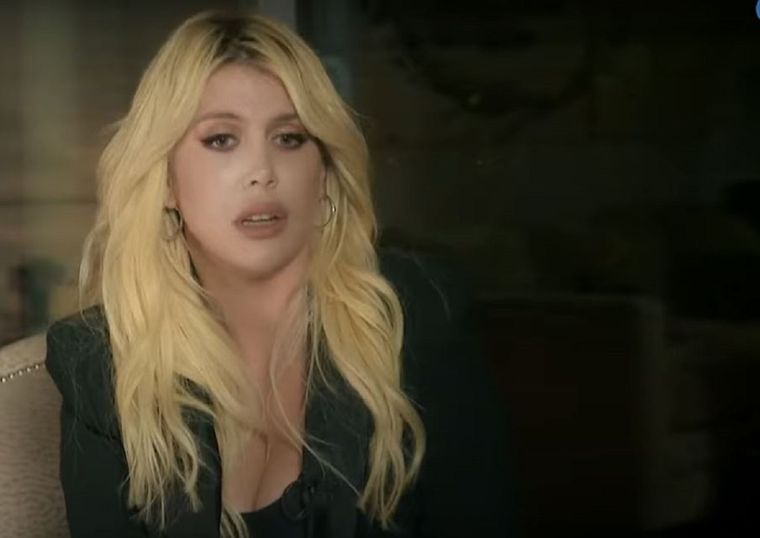 Wanda Nara, en la entrevista exclusiva con Susana Giménez