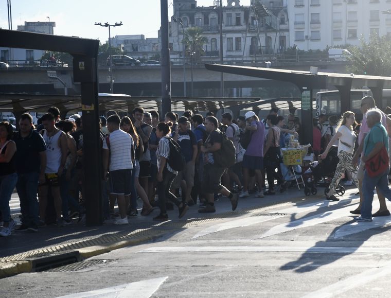 El paro del 17 de marzo generó un verdadero caos en la Ciudad. Foto: Télam