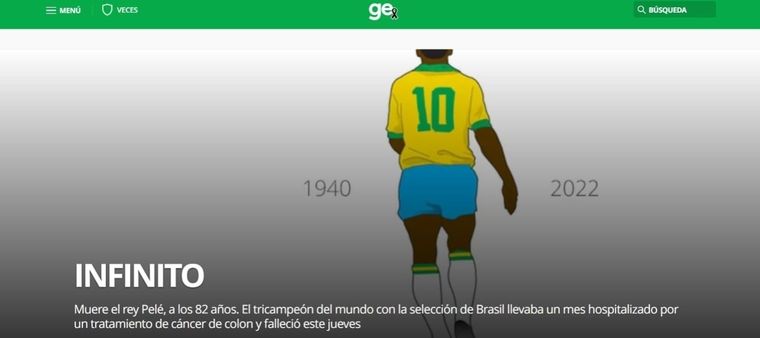 Hace un mes que Pelé estaba internado en terapia intensiva en San Pablo.