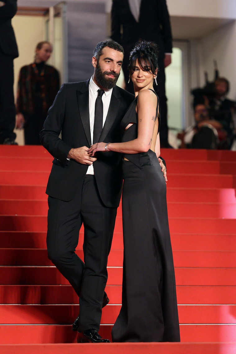 Dua Lipa presentó a su nuevo novio, Romain Gravas en el Festival de Cannes 2023. Foto: Getty Images