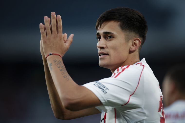 Pablo Solari le pide disculpas a la gente de River. Foto: FotoBaires