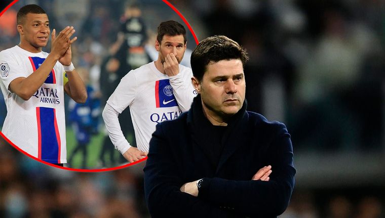 Pochettino recordó su experiencia dirigiendo a Messi y Mbappé en el PSG.