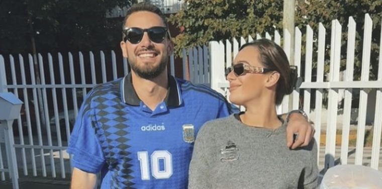La joven pareja estaría comprometida Foto: @nicoocchiato
